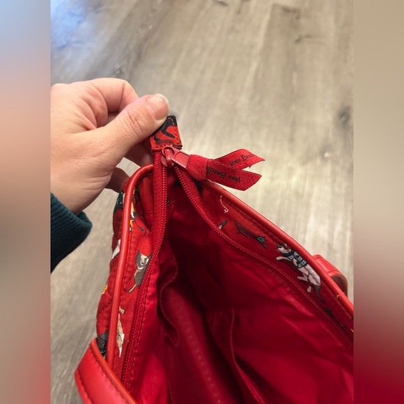 EUC Vera Bradley Holiday Cats print tote bag - Picture 7 of 10